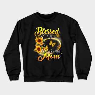 Blessed To Be Called Mom Sunflower Lovers Grandma Crewneck Sweatshirt